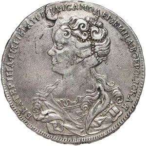 Russia, Caterina I, rublo 1726, Krasnyj Dvor