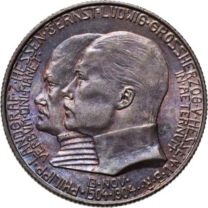 Nemecko, Hesse, Ernest Ludwig, 2 známky 1904