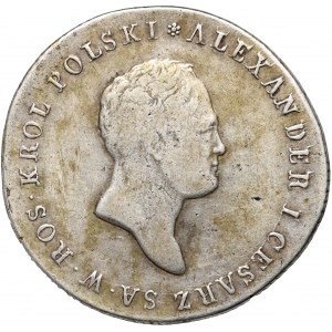 Kongresové království, Alexander I, 5 gold 1816 IB, Warsaw