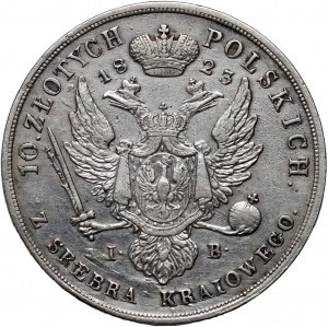 Królestwo Kongresowe, Aleksander I, 10 złotych 1823 IB, Warszawa