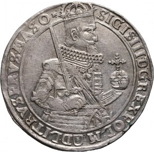 Zikmund III Vasa, tolar 1630, Bydgoszcz, úzká odrůda poprsí