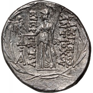 Griechenland, Syrien, Seleukiden, Antiochus VII Euergetes 138-129 v. Chr., Tetradrachme, Antiochia