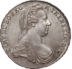 Autriche, Marie-Thérèse, 1780 ICFA thaler, Vienne, ancienne frappe