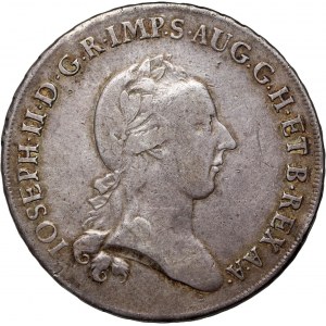 Taliansko, Miláno, Jozef II, scudo 1783 LB
