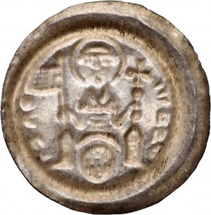 Nemecko, Magdeburg, Albert I. z Käfernburgu 1205-1232, brakteát (Moritzpfennig)