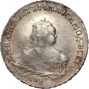 Rosja, Elżbieta I, rubel 1752 СПБ ЯI, Petersburg