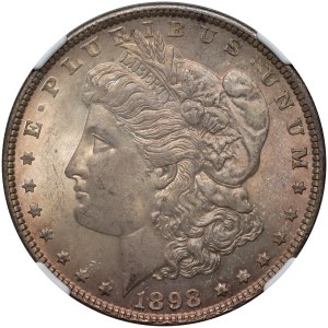 États-Unis d'Amérique, Dollar 1898, Philadelphie, Morgan