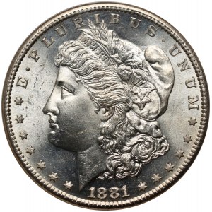 Vereinigte Staaten von Amerika, Dollar 1881 S, San Francisco, Morgan