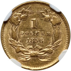 Spojené státy americké, Dollar 1856, Philadelphia