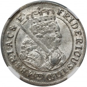 Německo, Braniborsko-Prusko, Fridrich III, ort 1699 SD, Königsberg