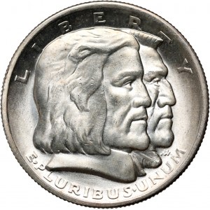 Spojené Štáty Americké, 1/2 dolára 1936, Philadelphia, Long Island Tercentenary