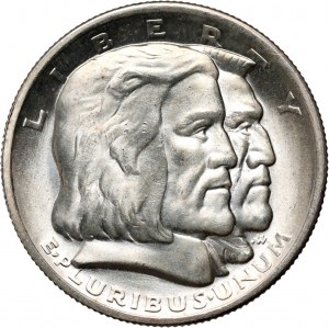 Spojené státy americké, 1/2 dolar 1936, Philadelphia, Long Island Tercentenary