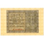 Allgemeiner Staat, 1 Zloty 1.03.1940, Serie B