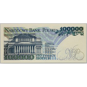 III RP, 100000 zloty 1.02.1990 série A