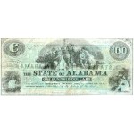 Konföderierte Staaten von Amerika, Alabama, $100 01.01.1864