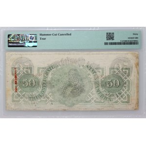 Confederate States of America, 50 Dollars 6.04.1863