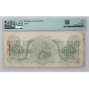 Konfederované štáty americké, $50 6.04.1863