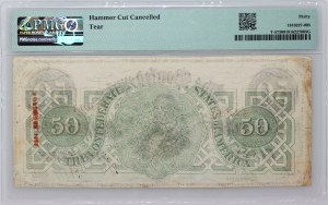 Skonfederowane Stany Ameryki, 50 dolarów 6.04.1863, seria AZ