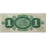 États-Unis d'Amérique, Caroline du Sud, Columbia, dollar janvier 1866
