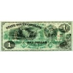 Spojené státy americké, South Carolina, Columbia, dolar leden 1866
