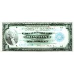 USA, Boston, The Federal Reserve Bank Note, 1 Dollar 1918, Series A-I