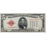 USA, 5 Dollars 1928, Legal Tender