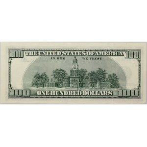 États-Unis d'Amérique, 100 dollars 1996