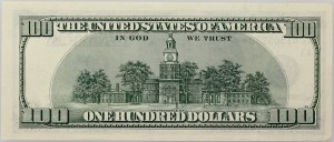 États-Unis d'Amérique, 100 dollars 1996