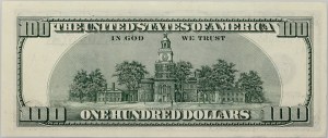 Spojené státy americké, 100 dolarů 1996