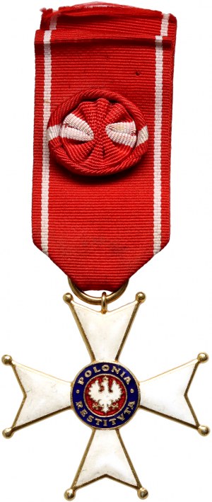 Polonia, Seconda Repubblica, Croce dell'Ordine della Polonia Restituta di 4a classe, 1918