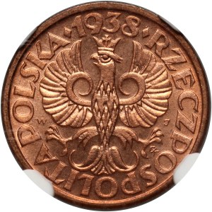 II RP, penny 1938, Warsaw