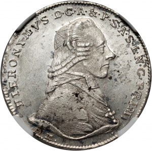 Austria, Salzburg, Hieronymus Graf Colloredo, 20 Kreuzer 1799 M