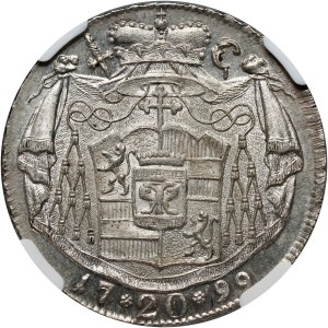 Austria, Salzburg, Hieronymus Graf Colloredo, 20 Kreuzer 1799 M