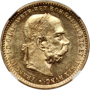 Rakousko, František Josef I., 10 korun 1897, Vídeň