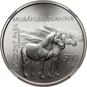 Slovensko, 500 korun 2006, Národní park Muránska Planina