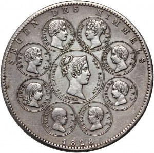 Niemcy, Bawaria, Ludwik I, talar familijny 1828