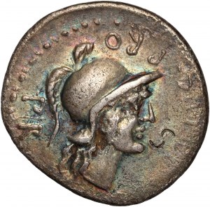 Roman Republic, Cnaeus Pompey Jr. 48-45 BC, Denar, Corduba