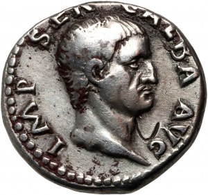 Roman Empire, Galba 68-69, Denar, Rome