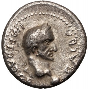 Empire romain, Galba 68-69, denier, frappe en Espagne