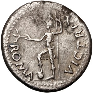 Impero romano, Galba 68-69, denario, zecca in Spagna