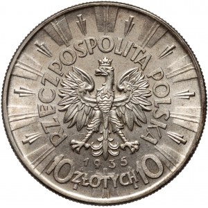 II RP, 10 zloty 1935, Warsaw, Józef Piłsudski
