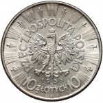 II RP, 10 złotych 1938, Warszawa, Józef Piłsudski