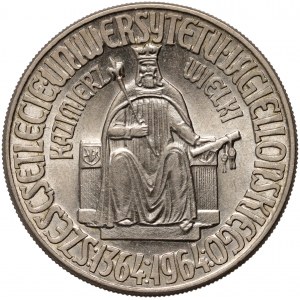 PRL, 10 zloty 1964, Warsaw, Casimir the Great, copper-nickel, no inscription PRÓBA