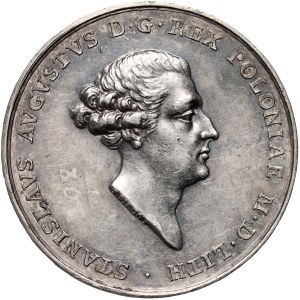 Stanislaw August Poniatowski, medaglia dell'incoronazione del 1764