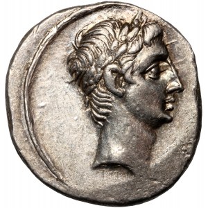 Empire romain, Octave Auguste, denier 30-29 avant J.-C., Rome( ?)