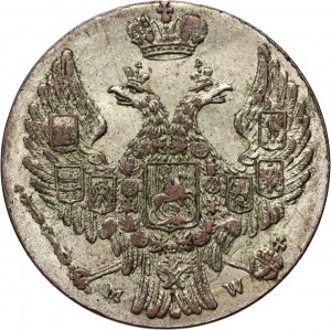 Partage russe, Nicolas Ier, 10 groszy 1840 MW, Varsovie