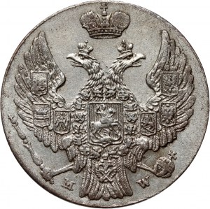 Partage russe, Nicolas Ier, 10 groszy 1840 MW, Varsovie