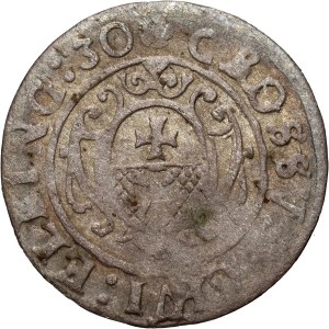 Schwedische Besetzung, Gustav II. Adolf, Pfennig 1630, Elbląg