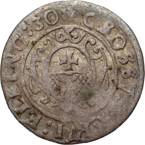Swedish occupation, Gustav II Adolf, 1630 penny, Elblag