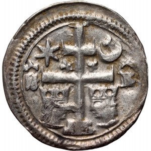Węgry, Slawonia, Stefan V (1270-1272), denar SR, Zagrzeb